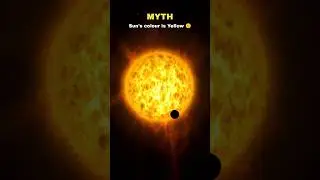 Sun's Colour 😵&zwj;💫😱 #shorts #sun #space