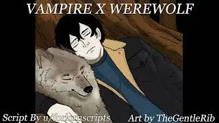 [M4A] A Vampire finds You Injured in the Woods [Vampire x Werewolf] [Injured Listener][teasing] ASMR