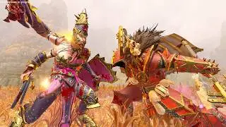 Exalted Hero of Slaanesh VS Exalted Hero of Khorne - Tides of Torment DLC | Total War Warhammer 3