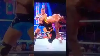 Gable mocking kurt angle.at front.of him