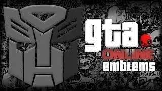 GTA V - Autobots Logo (Transformers) Emblem Tutorial ( Grand Theft Auto 5 ) Screetch2009