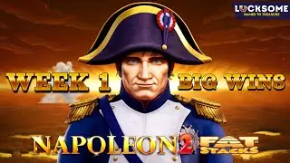 FULL WEEK OF BIG WINS IN NAPOLEON 2 FATSTACKS!