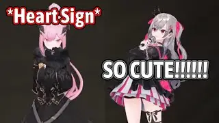 Riona Can't Hold Herself When Mori Do Heart Sign For Her【Hololive EN】