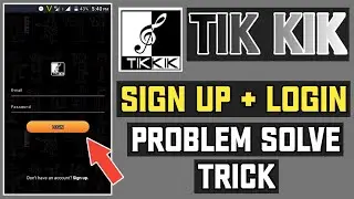 TIKKIK problem fix tricks !! TIK KIK india !! Indian tiktok