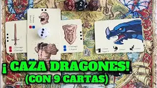 9 CARD DRAGONSLAYER | PARTIDA Y RESEÑA DE PRINT AND PLAY