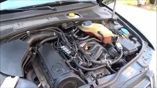 Wymiana cewki zapłonowej VW Passat 1.6 benzyna ( Czyszczenie przepustnicy)
