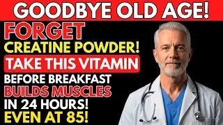 Forget Creatine Powder! Take This Vitamin Before Breakfast to Rebuild Muscle In 24 Hours.