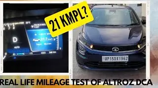 Tata altroz mileage test | Altroz DCA Mileage | Altroz Tank to Tank Mileage Test #altroz2022 #tata