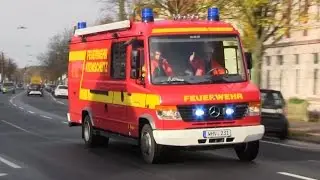 MANV-Zug FF Wilhelmshaven OF Rüstringen + RTW DRK Wilhelmshaven