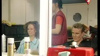 Achter de schermen bij Eindeloos met o.a. Lottie Hellingman en Coen van Vrijberghe de Coningh 1997
