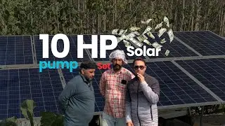 10 hp solar pump review  #solarpower #solar #solarsystem #solarenergy #solarpanel #solarmotor