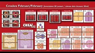 Crealies 24 01 17 New Crealies Products February (all languages)