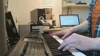 Synth improvisation on the Korg Kronos.