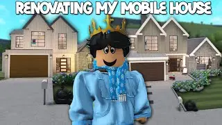 renovating my BLOXBURG MOBILE HOUSE... it's something