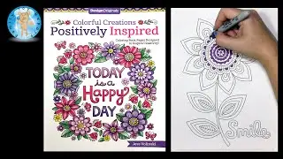 Colorful Creations Positively Inspired Coloring Book -- Family Toy Report