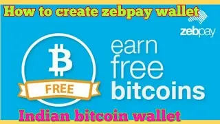 How to create zebpay wallet