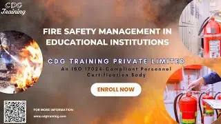 Master Fire Safety Management in Educational Institutions Course | CDG Training Private Limited