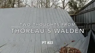 Thoreauvian Thoughts from the Cabin | Walden | PT23