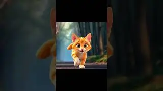 cute cat and rabbit story ❤️|#cat #rabbit