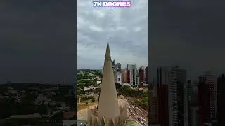 Catedral de Maring&aacute; #maring&aacute; #voo #drone #droneshots #shorts #short #paran&aacute; #shortsviral #4k