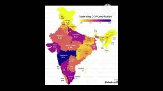 State wise GDP Contribution......#maps ..