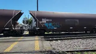 PN Coal NW432 Clyde Street Level Crossing Islington NSW 07 November 2023