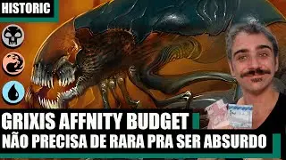 FARMANDO VIT&Oacute;RIAS NO MIDWEEK NO MODO EASY - Grixis Affinity Pauper Budget -MTG HISTORIC SPM