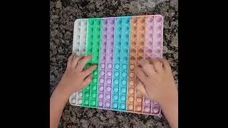 Large Pop It Rainbow 🌈  and Glow In Dark  AMSR