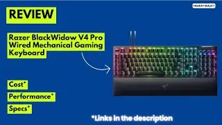Razer BlackWidow V4 Pro Review | Best Mechanical Gaming Keyboard? Green Switches & Chroma RGB Tested