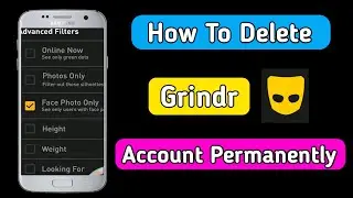 how to delete grindr account permanently | grindr app se account kaise delete kare