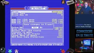 COMMODORE 64 ULTIMATE USE REAL DISK DRIVE