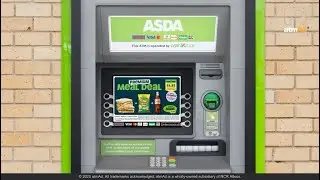 atmAd ASDA Premium Meal Deal ATM Campaign