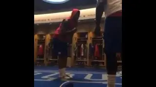 Odell Beckham Jr locker room life