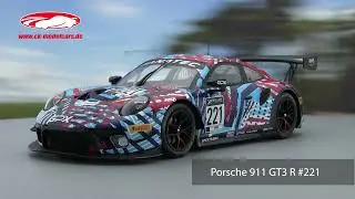 ck-modelcars-video: Porsche 911 GT3 R #221 Test Days 24h Spa 2022 GPX Martini Racing 1:18 Ixo