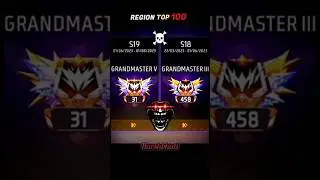 Region top 100 #shorts #ytshorts #freefirehighlights