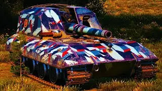 G.W. E 100 - 8.1К+ Damage Разваливает Врага в Прах - World of Tanks