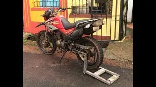 DIY - Paddock stand for Hero Impulse