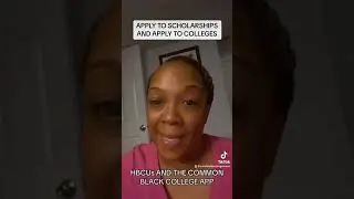 The HBCU Black Common App #scholarship #scholarships #scholarshipapplication