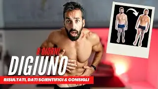 NON HO MANGIATO 8 giorni, questo &egrave; cosa &egrave; successo (la mia TRASFORMAZIONE detox NON PER DIMAGRIRE)