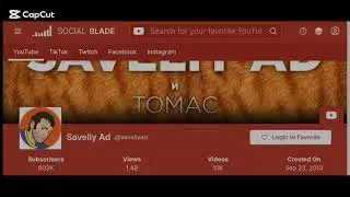 Saveliy Ad  Доход канала с монетизации контента на Ютубе 