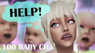 The Curse of TRIPLETS | 100 Baby Challenge #35 | The Sims 4