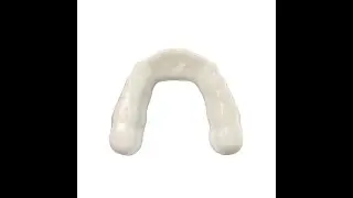 Como polir um protetor bucal 3D impresso KeyGuard de maneira rápida