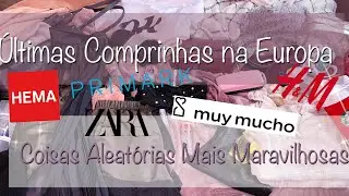 ÚLTIMAS COMPRAS NA EUROPA - COISAS ALEÁTÓRIAS! #parte7
