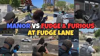 MANOR VS FUDGE & FURIOUS // Manor Push F&F Block | MULTIPOV | NOPIXEL 4.0 GTA RP