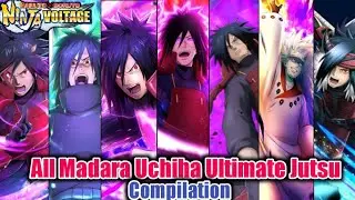 NxB NV: All Madara Uchiha Ultimate Jutsu Compilation