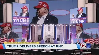 Trump describes assassination attempt with personal details as he accepts Republican nomination