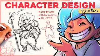 How to Draw Simple Characters? (for Beginners Step by Step) - NO ANATOMY!