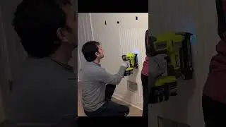 Part 1 - Timelapse of  Beadboard Install #diy