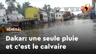 Sénégal: Dakar, une première pluie et bonjour les dégâts