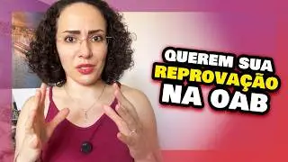 Você foi PROGRAMADO para REPROVAR na OAB (posso provar)